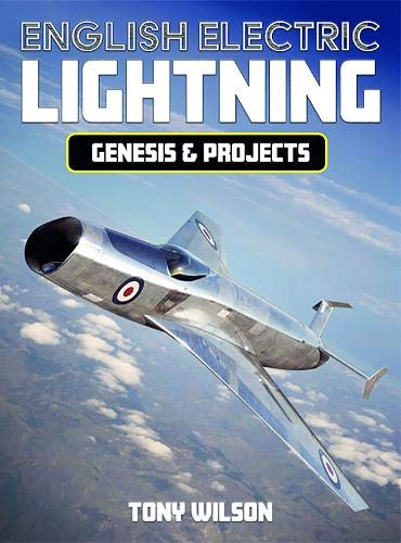 Book cover featuring a silver English Electric Lightning aircraft in flight.