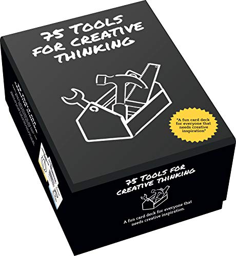 Black box featuring a white line-art illustration of a toolbox with tools.