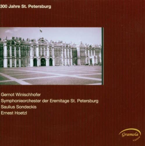 CD cover featuring the Winter Palace in St. Petersburg, Russia.