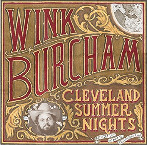 Vinyl record cover for Wink Burcham’s “Cleveland Summer Nights,” with portraits.