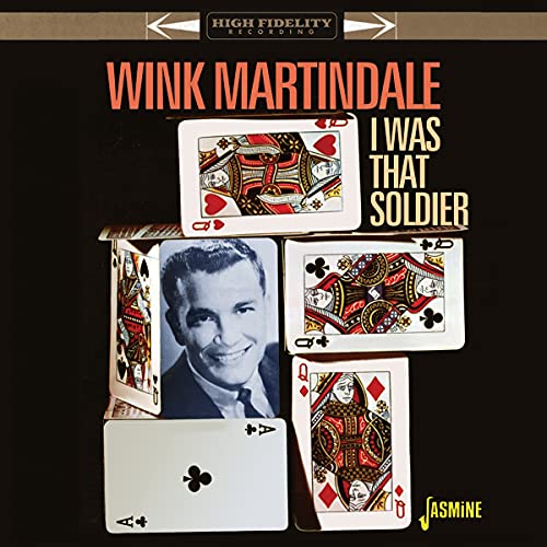 CD cover featuring Wink Martindale portrait surrounded by playing cards.
