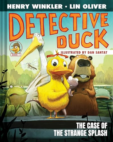 Book cover: Detective Duck and animal friends investigate a mystery.