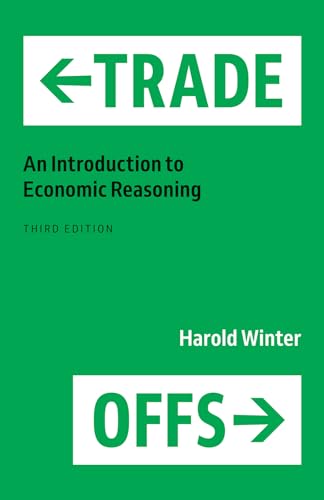 Green book cover with white text reading "Trade-Offs: An Introduction to Economic Reasoning".