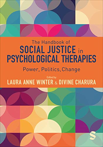 Book cover with colorful overlapping circles and bold text: "Social Justice.