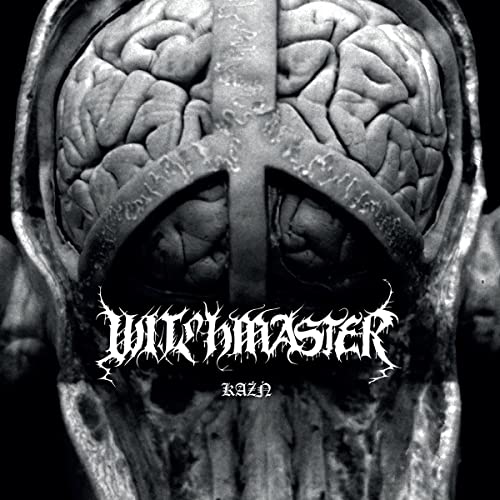 CD cover: brain-shaped design with a cross and “Witchmaster” text.