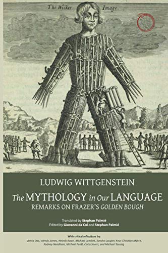 Book cover featuring a vintage illustration of a wicker man figure.