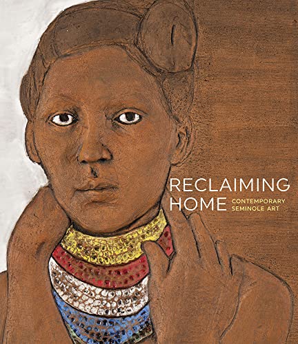 Book cover featuring a textured portrait of a Seminole person.
