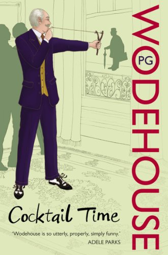 A man in a suit aims a slingshot at a silhouette on a window.