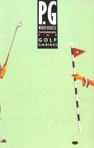 Book cover: “The Golf Omnibus” by P.G. Wodehouse, with golf imagery.