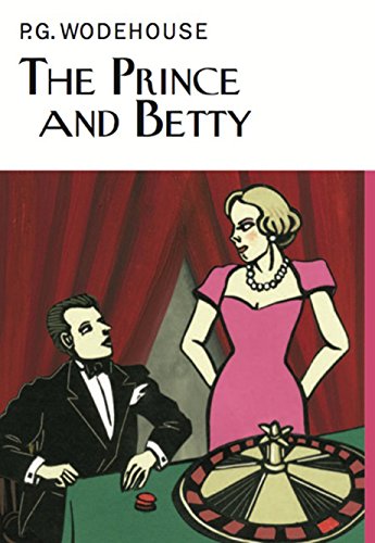 Book cover: “The Prince and Betty” with illustrated couple at a casino.