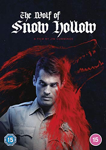 DVD cover showing a police officer with a large red wolf silhouette behind him.