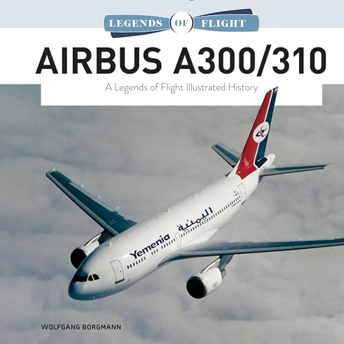 Book cover featuring a white Airbus A300/310 passenger airplane in flight.