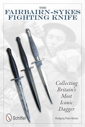 Book cover featuring three Fairbairn-Sykes fighting knives and a soldier.