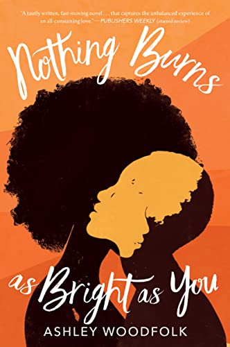 Book cover showing silhouettes of two people against an orange background.