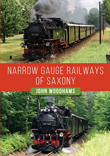 Book cover featuring a vintage steam train on narrow gauge tracks.