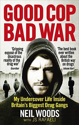 Book cover: hooded man’s face overlaid on a city landscape.