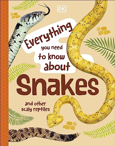 Book cover featuring multiple snakes and tropical foliage.