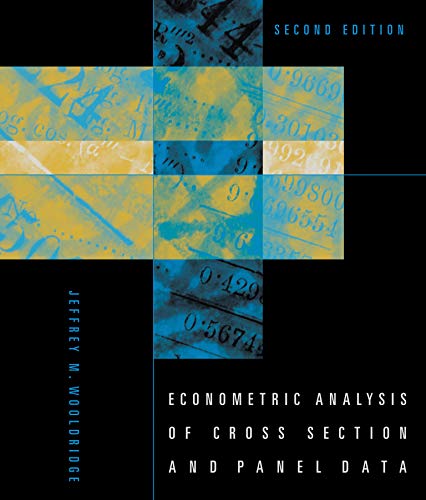 Book cover with blue and yellow abstract numerical patterns on a black background.