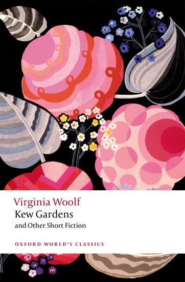 Colorful floral illustration on book cover with author name and title in white banner.