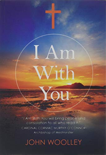 Book cover with text "I Am With You" over a sunset seascape.