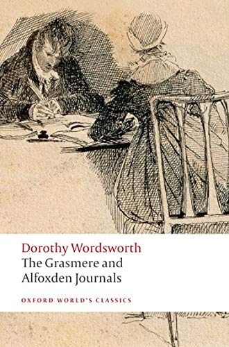 Book cover: sketch of two figures, title "The Grasmere and Alfoxden Journals.