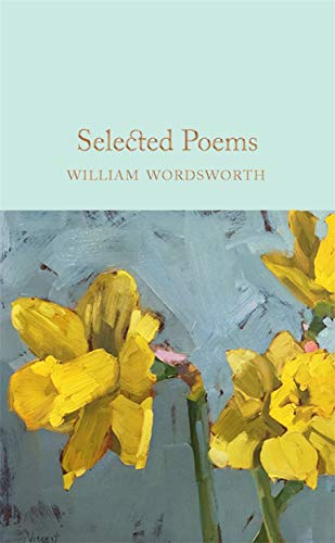 Book cover: “Selected Poems” by William Wordsworth with daffodils.