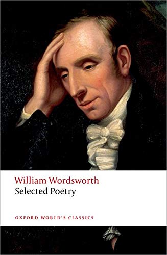Book cover featuring a portrait of William Wordsworth, “Selected Poetry”.