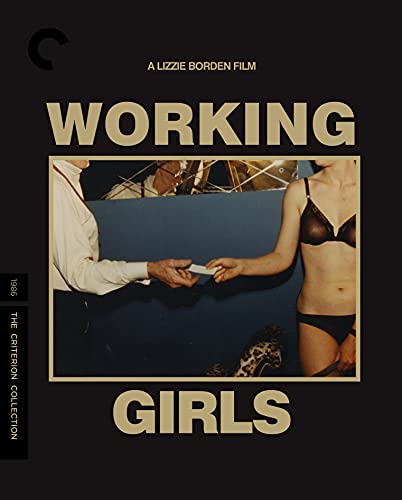 Working Girls" Blu-ray cover: man handing money to a woman in lingerie.