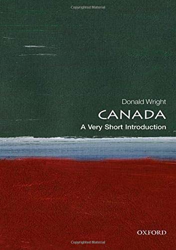 Book cover: "Canada: A Very Short Introduction" by Donald Wright.