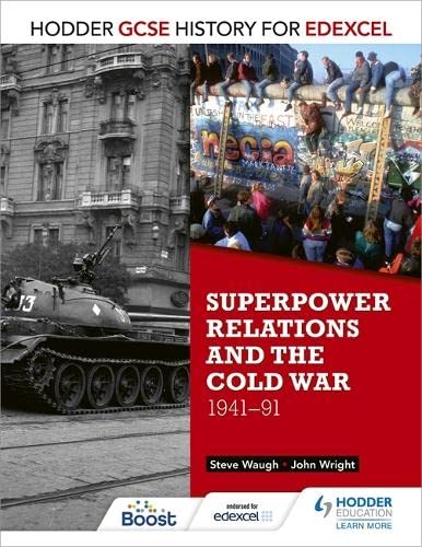 Textbook cover: “Superpower Relations and the Cold War, 1941-91” with tank image.