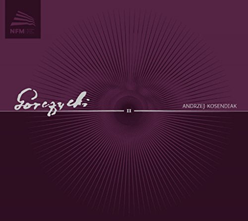 CD cover with radiating lines, text “Gorczycki” and “KOSENDIAK”.