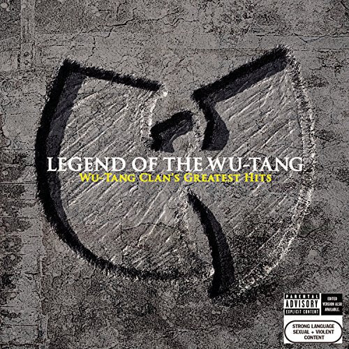 Wu-Tang Clan’s “The Legend Of The Wu-Tang” CD cover with a large W symbol.