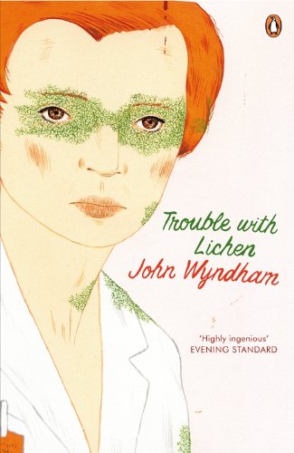 Book cover: portrait of a woman with lichen-like growth over her eyes.