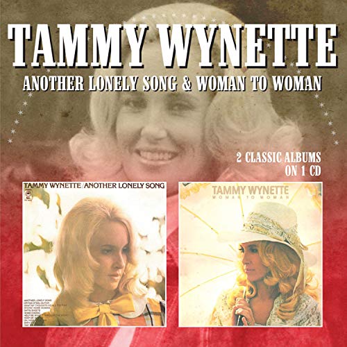CD cover featuring Tammy Wynette with two smaller album covers below her portrait.