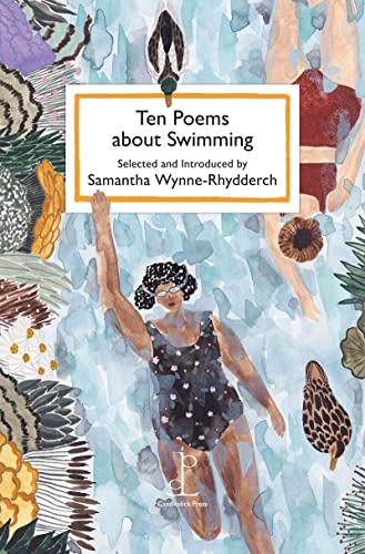 Book cover featuring a watercolor illustration of a swimmer surrounded by ducks and foliage.