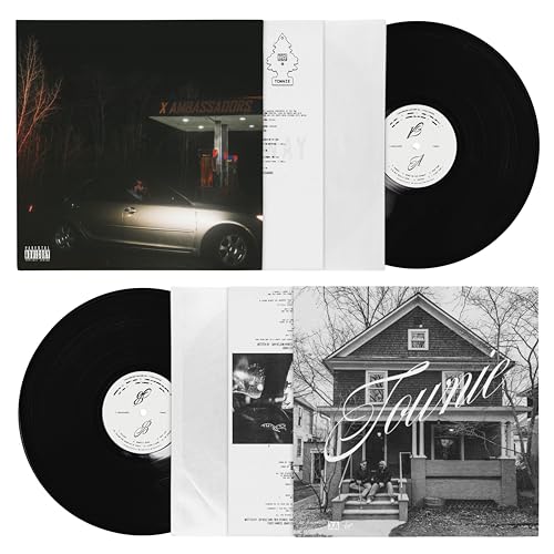 X Ambassadors "Townie" vinyl record with album artwork and record label.