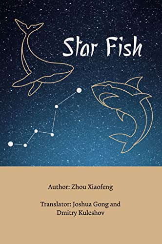 Book cover titled Star Fish featuring whale and shark constellations against a starry sky.