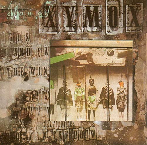 CD cover for Xymox’s “Clan of Xymox” featuring figures in military dress.