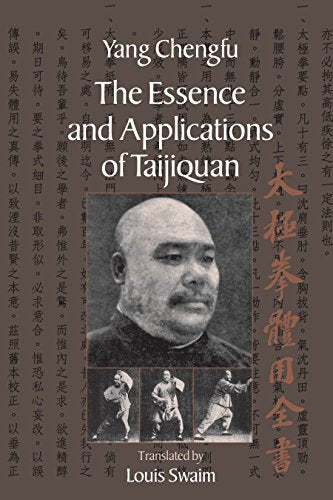 Book cover featuring Yang Chengfu and Taijiquan practice images.