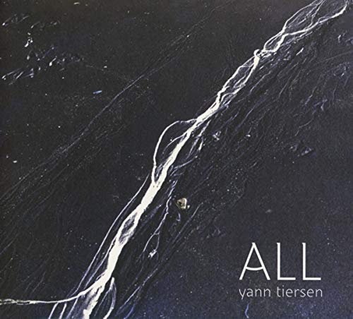 CD cover for Yann Tiersen’s “All” with abstract dark blue imagery.