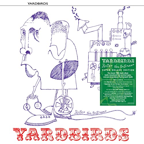 Yardbirds "Roger the Engineer" Super Deluxe Edition vinyl box set cover art.