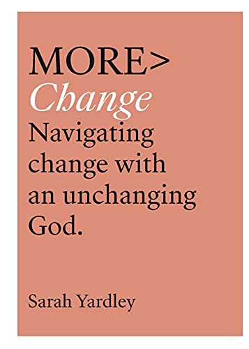 Book cover with title "More Change" by Sarah Yardley, in brown text.