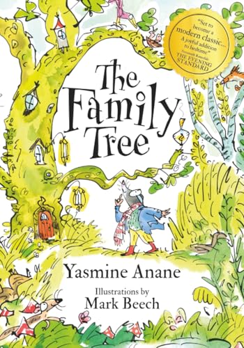 Book cover of The Family Tree featuring an illustrated mole standing near a tree.