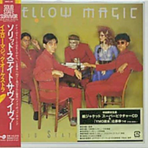 Yellow Magic Orchestra “Solid State Survivor” CD cover with four men in red.