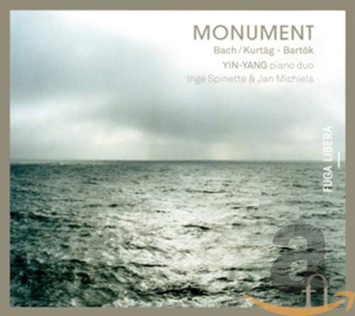 CD cover with stormy seascape and text: “Yin-Yang, Bach/Bartók.”