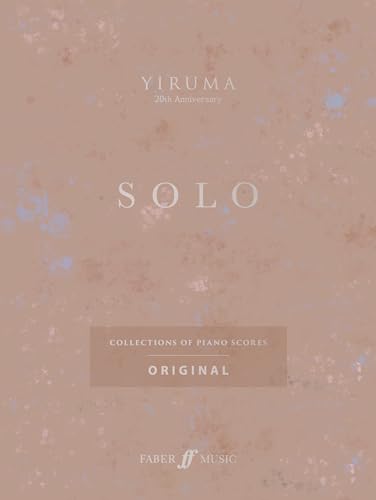 Piano solo sheet music book with black cover and white title and author text.