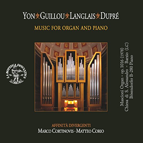 CD cover featuring a large pipe organ in a church interior.