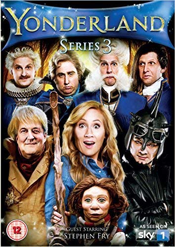 DVD cover for Yonderland Series 3 featuring a cast of characters in costume.
