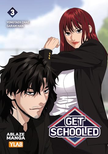 “Get Schooled Vol. 3” cover: two young adults in school uniforms.