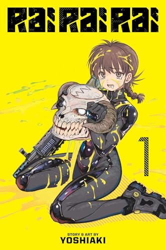 Rai Rai Rai, Vol. 1" cover: girl with skull, manga style.